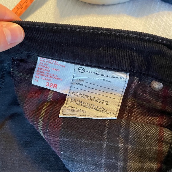 Black AG cords size 32 - Picture 4 of 5